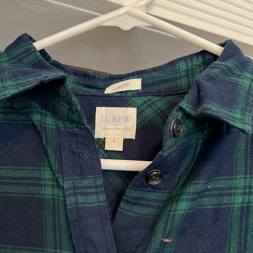 J.Crew Plaid Button Down - image 2